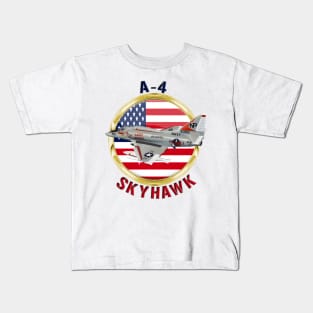 A-4 Skyhawk USA Kids T-Shirt